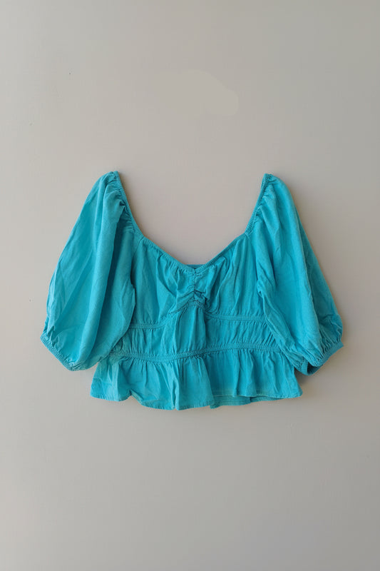 Blusa Celeste Cian