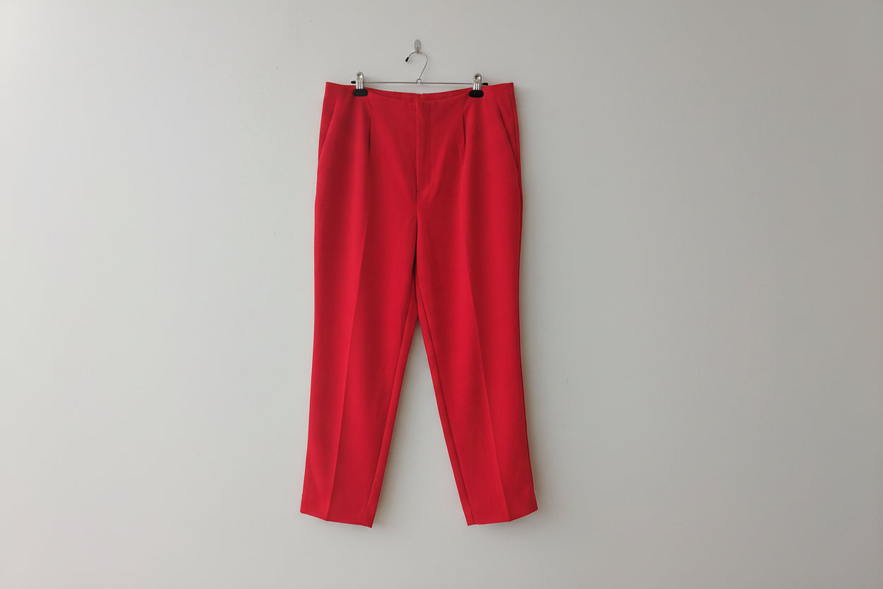 Pantalón Rojo Brillo