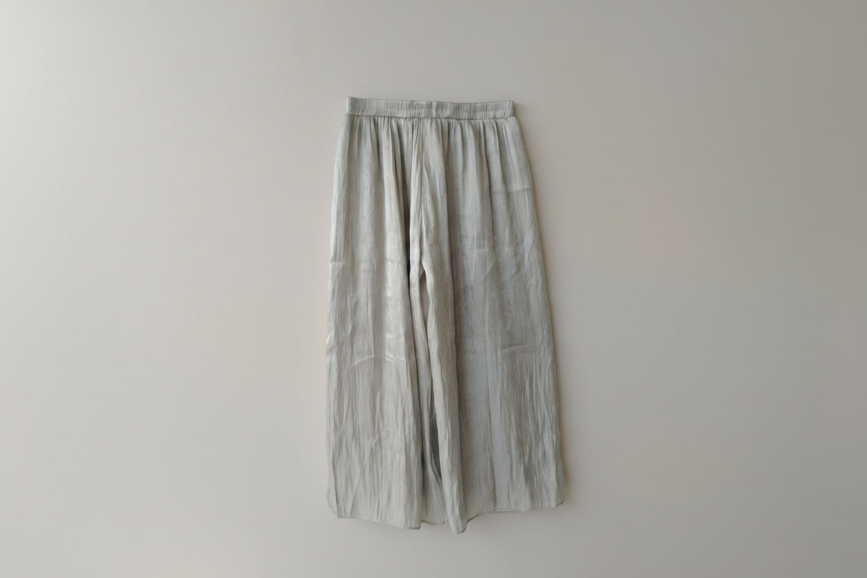 Pantalón Verde Menta Satinado